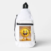 Coin Character Smiling Bag Sling Bag (Voorkant)