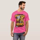 Coin Collecting Rhymes Rare Coin Collector T-shirt (Voorkant volledig)