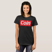 Coin Crypto Digital Currency T-shirt (Voorkant volledig)