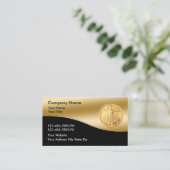 Coin Dealer Numismatische Visitekaartjes (Staand voorkant)