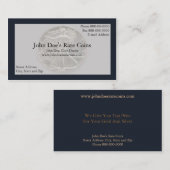 Coin Dealer Visitekaartje (Voorkant / Achterkant)