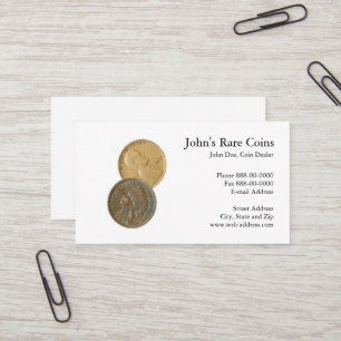 Coin Dealer Visitekaartje