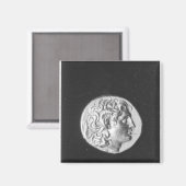 Coin met het hoofd van Alexander de Grote Magneet (Voorkant / Achterkant)