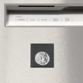 Coin met het hoofd van Alexander de Grote Magneet (Insitu (Vaatwasser))