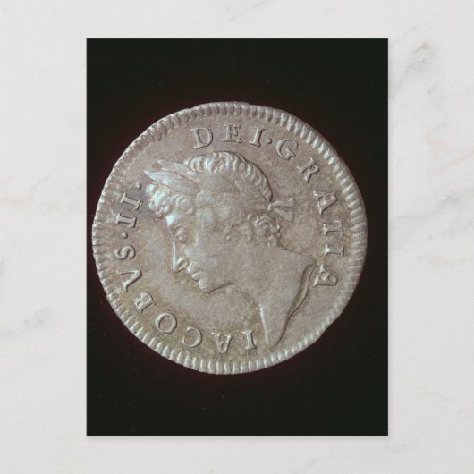 Coin of James II Briefkaart (Voorkant)