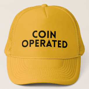 COIN OPERATED leuke ironische slogan pet