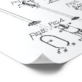 Coin Parking Meter 1938 Whitepaper over patenten Poster (Hoek)