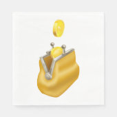 Coin Purse Napkins Servet (Voorkant)