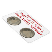 Coin Toss Magneet (Rechterzijde)