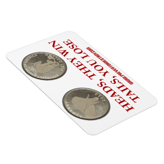 Coin Toss Magneet (Rechterzijde)