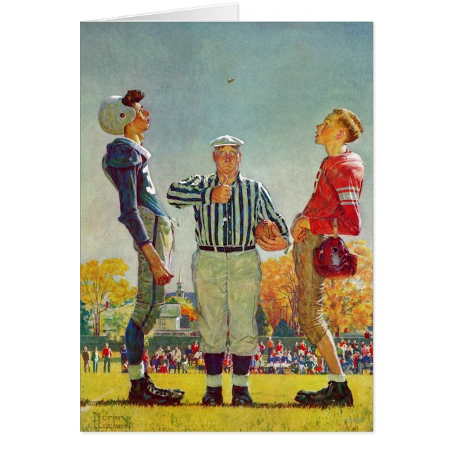 Coin Toss van Norman Rockwell (Voorkant)