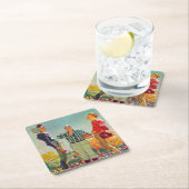 Coin Toss van Norman Rockwell Kartonnen Onderzetters (Insitu)