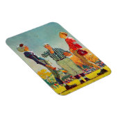 Coin Toss van Norman Rockwell Magneet (Rechterzijde)