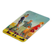 Coin Toss van Norman Rockwell Magneet (Linkerzijde)