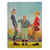 Coin Toss van Norman Rockwell Notitieboek (Voorkant)