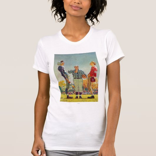 Coin Toss van Norman Rockwell T-shirt (Voorkant)