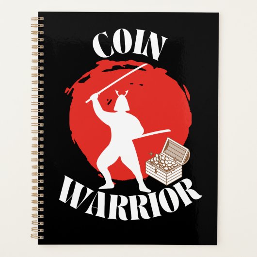 Coin Warrior Coin Collector Planner (Voorkant)