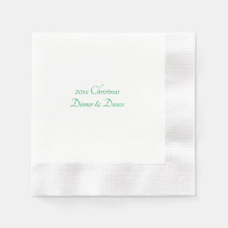 Coined Cocktail Paper Napkin Servet