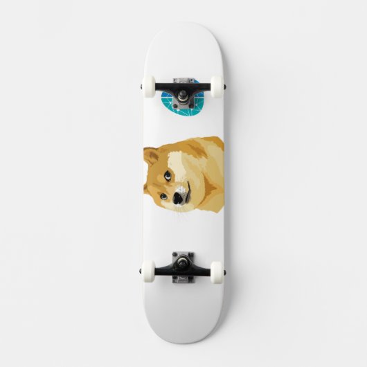 CoIntellect Doge Official Skateboard (Voorkant)