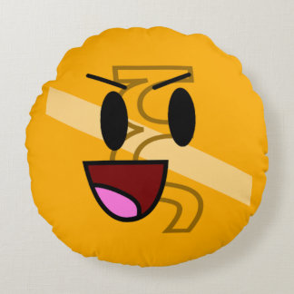 Coiny van Foney's Adventures Plush Rond Kussen