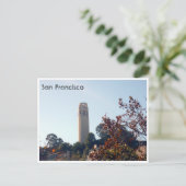 Coit-toren Briefkaart (Staand voorkant)