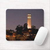 Coit Tower bij nacht Muismat (Met muis)