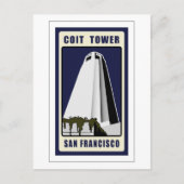 Coit Tower Briefkaart (Voorkant)