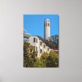 Coit Tower Canvas Afdruk (Voorkant)
