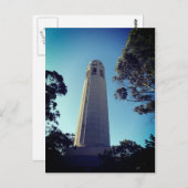 Coit Tower, San Francisco #2 Briefkaart (Voorkant / Achterkant)