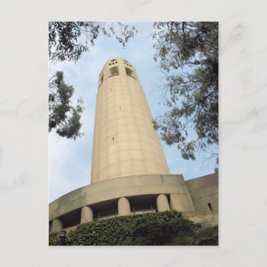 Coit Tower - San Francisco Briefkaart (Voorkant)