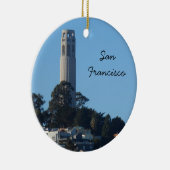 Coit Tower- San Francisco Keramisch Ornament (Rechts)
