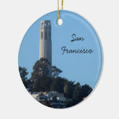 Coit Tower- San Francisco Keramisch Ornament (Links)