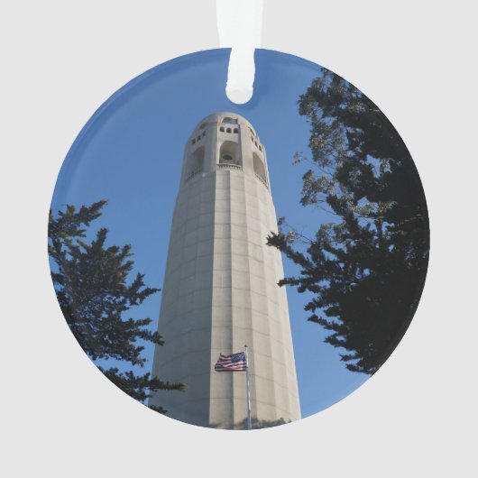 Coit Tower, San Francisco Ornament (achterkant)