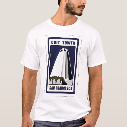 Coit Tower T-shirt (Voorkant)