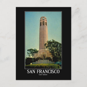 Coit Tower Uitzicht, San Francisco  Briefkaart
