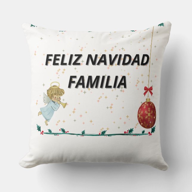 COJIN CON ESTAMPADO DE NAVIDAD KUSSEN (Voorkant)