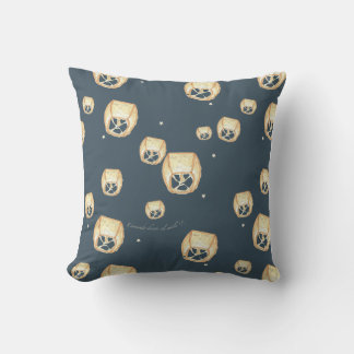 Cojín con globos de luz kussen