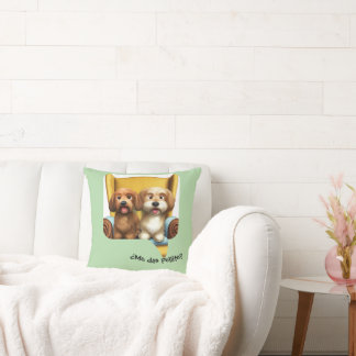 Cojín Decorativo “Amiguitos Peludos” Kussen
