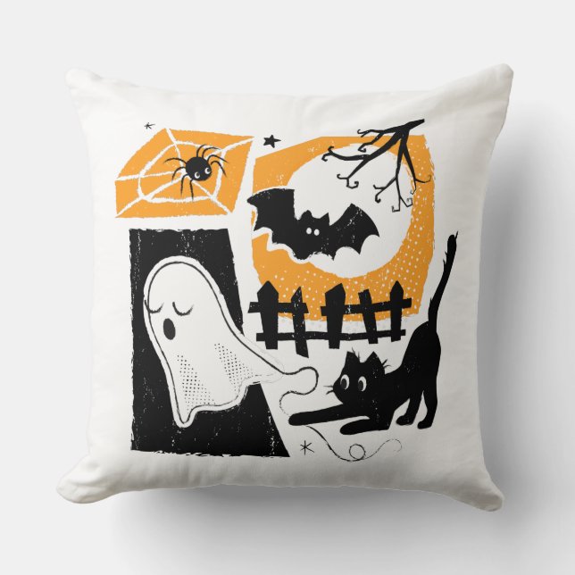 Cojín Decorativo Beware of the cat! Kussen (Voorkant)