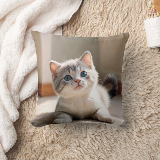 Cojín decorativo con diseño de gato kussen (Deken)