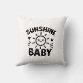 Cojín decorativo con sol sonriente para bebés kussen (Achterkant)