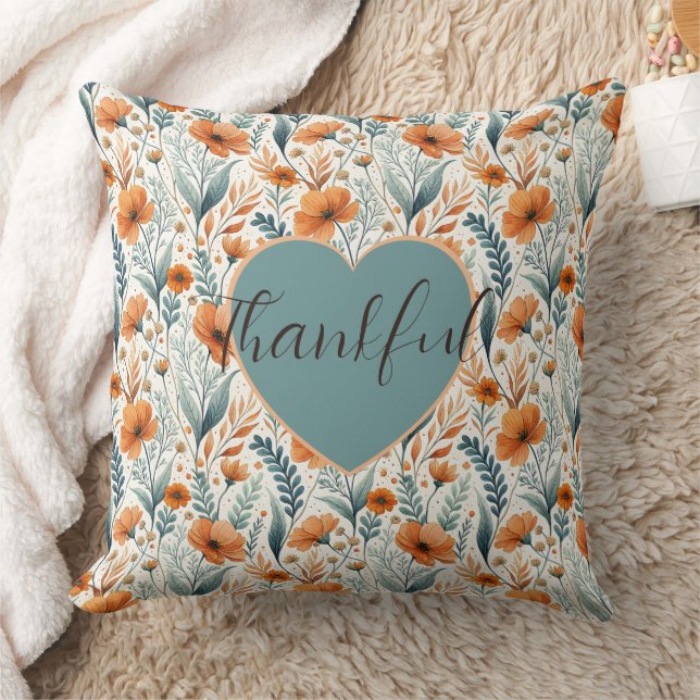 Cojín Decorativo Custom Wildflower Botanical Boho Kussen (Deken)