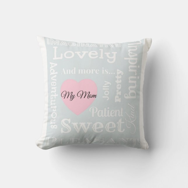 Cojín decorativo dia de las Madres Kussen (Voorkant)