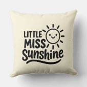 Cojín decorativo – Little Miss Sunshine Kussen (Achterkant)