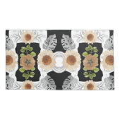 Cojín Decorativo modern abstract floral art Kussensloop (Achterkant)