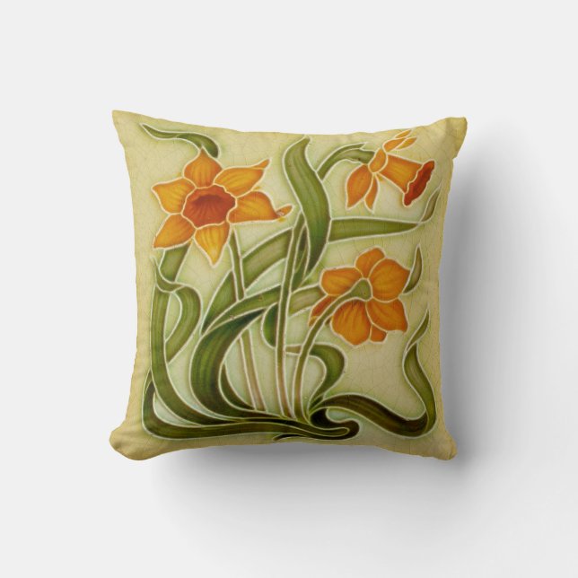 Cojín Decorativo Pillows Art nouveau style Beautuf Kussen (Voorkant)