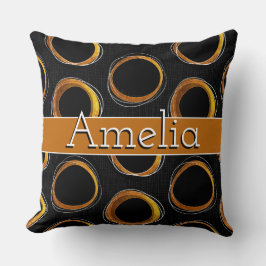 Cojín Decorativo Solar Eclipse Mid-Century Modern  Kussen