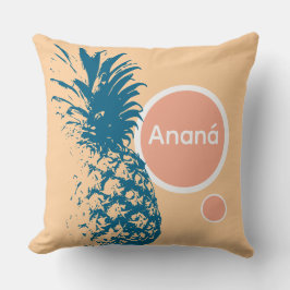 Cojín diseño piña colores kussen