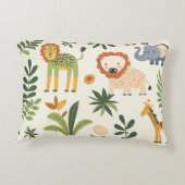 Cojín infantil con animales de la selva accent kussen (Achterkant)
