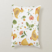 Cojín infantil con patitos y flores accent kussen (Achterkant (Verticaal))